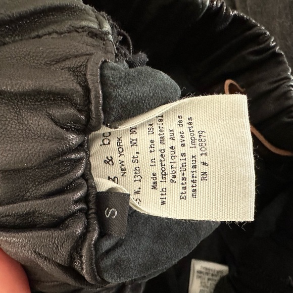 Rag & bone leather shorts - Picture 2 of 7